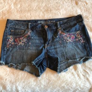 American eagle outfitters jean shorts
